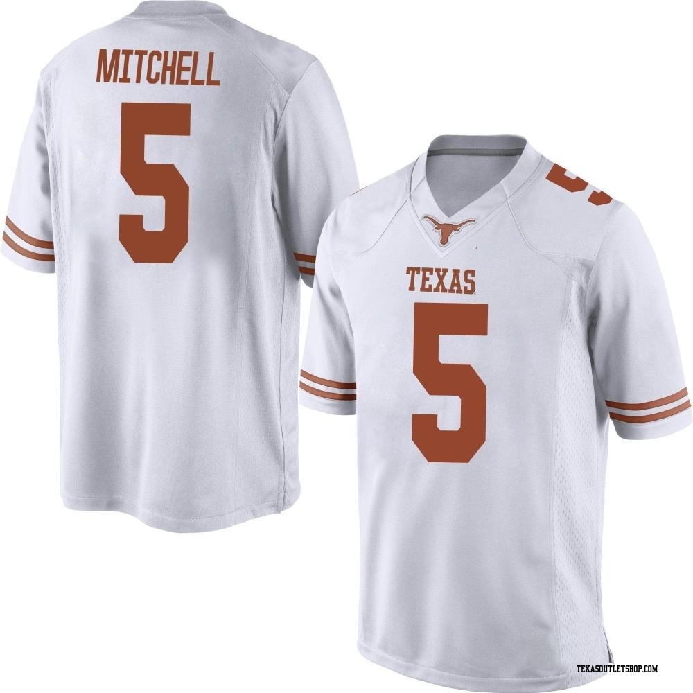 Adonai Mitchell Replica White Men's Texas Longhorns Mens Football