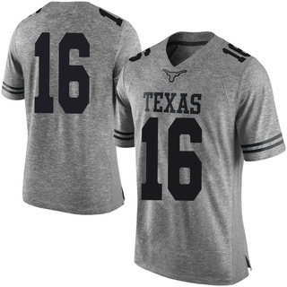 Colosseum Men's Texas Longhorns Arch Manning #16 Black Replica Football  Jersey