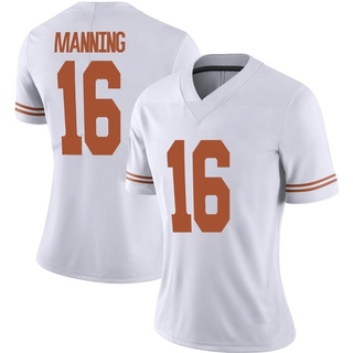 Colosseum Men's Texas Longhorns Arch Manning #16 Black Replica Football  Jersey