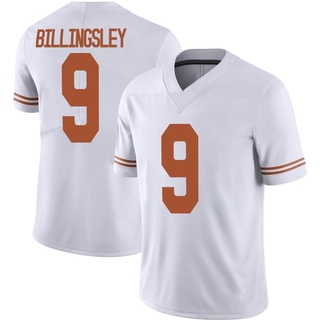 Jahleel Billingsley Jersey Texas Longhorns #9 College Football White