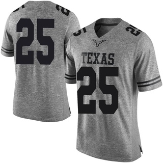 Jelani McDonald Limited Gray Men's Texas Longhorns Mens Football Jersey