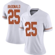 Jelani McDonald Limited White Women's Texas Longhorns Alternate Football Jersey