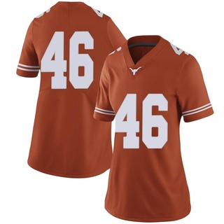 Men Texas Longhorns Joseph Ossai #46 Replica Black Football Jersey