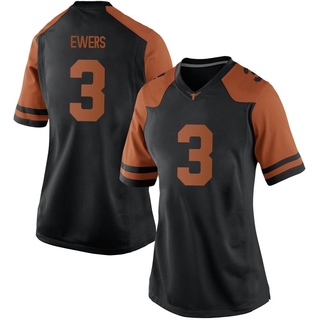 Gen2 Youth Texas Longhorns Quinn Ewers #3 Burnt Orange Replica Jersey